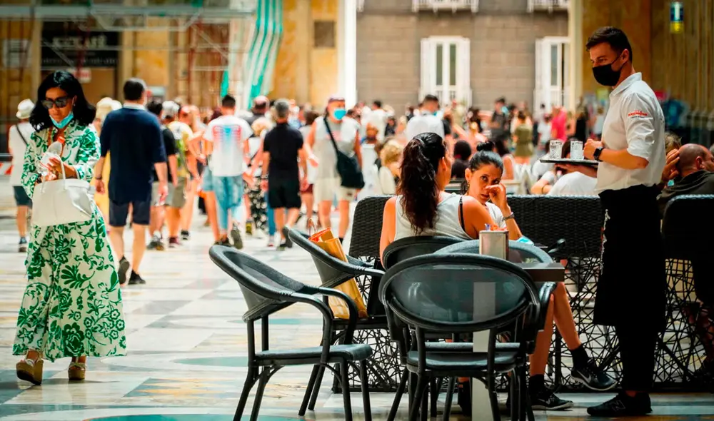 El primer ministro, Mario Draghi, defendió el decreto como “una medida que da serenidad”. Foto: EFE El primer ministro, Mario Draghi, defendió el decreto como “una medida que da serenidad”. Foto: EFE