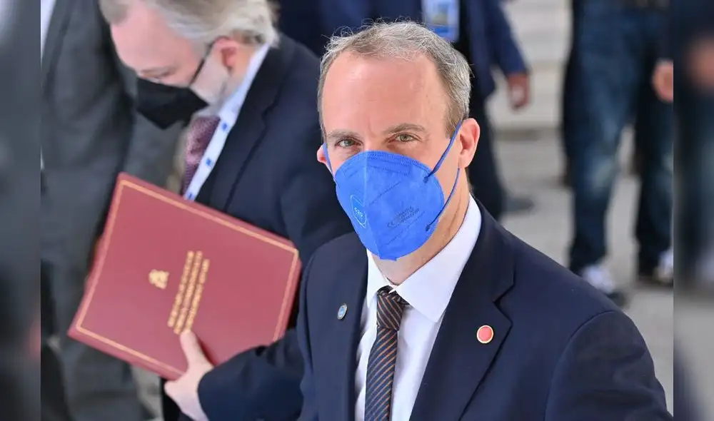 Vía Twitter, el alto funcionario de Reino Unido saludó al mandatario en el bicentenario de la independencia. Foto: AFP