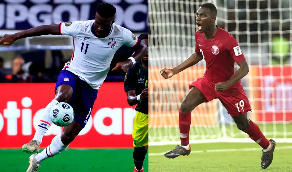La selección de Qatar busca sorprender a Estados Unidos, que llega como el favorito. Foto: composición / EFE La selección de Qatar busca sorprender a Estados Unidos, que llega como el favorito. Foto: composición / EFE