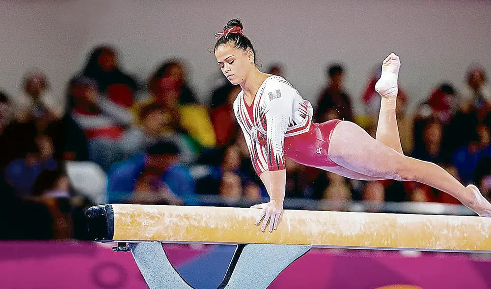 Los Juegos de Tokio 2020 son la segunda experiencia olímpica de la gimnasta peruana. Foto: difusión Los Juegos de Tokio 2020 son la segunda experiencia olímpica de la gimnasta peruana. Foto: difusión