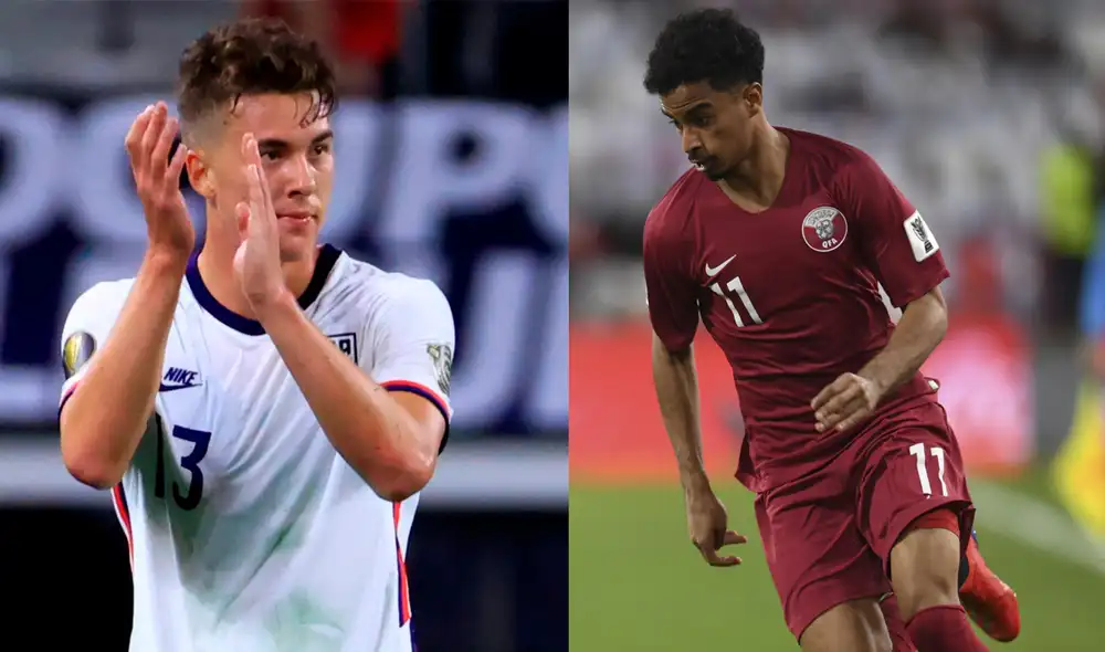 Los estadounidenses quieren sellar su pase a la final con los jóvenes talentos de su plantilla, pero Qatar buscará dar la sorpresa. Foto: composición / EFE Los estadounidenses quieren sellar su pase a la final con los jóvenes talentos de su plantilla, pero Qatar buscará dar la sorpresa. Foto: composición / EFE