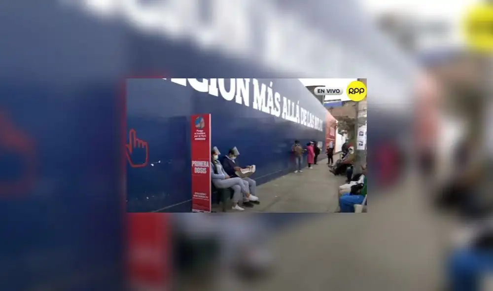 Este 29 de julio la vacunación se realiza con normalidad. Foto: captura RPP Noticias