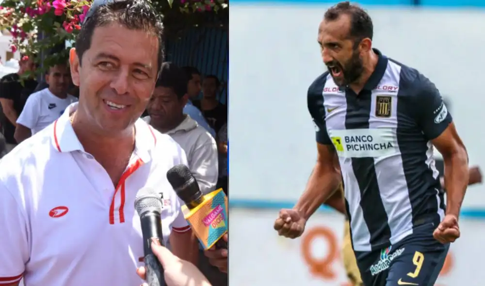 Hernán Barcos envió un mensaje directo a 'Puchungo' Yáñez. Foto: Popular/Liga de Fútbol Profesional