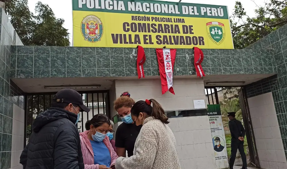 PNP investiga el caso de feminicidio ocurrido en Villa El Salvador. Foto: Mary Luz Aranda / URPI-LR