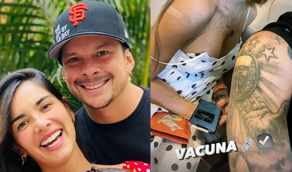 Mario Hart y Korina Rivadeneira se encuentran en Estados Unidos. Foto: composición/ Instagram