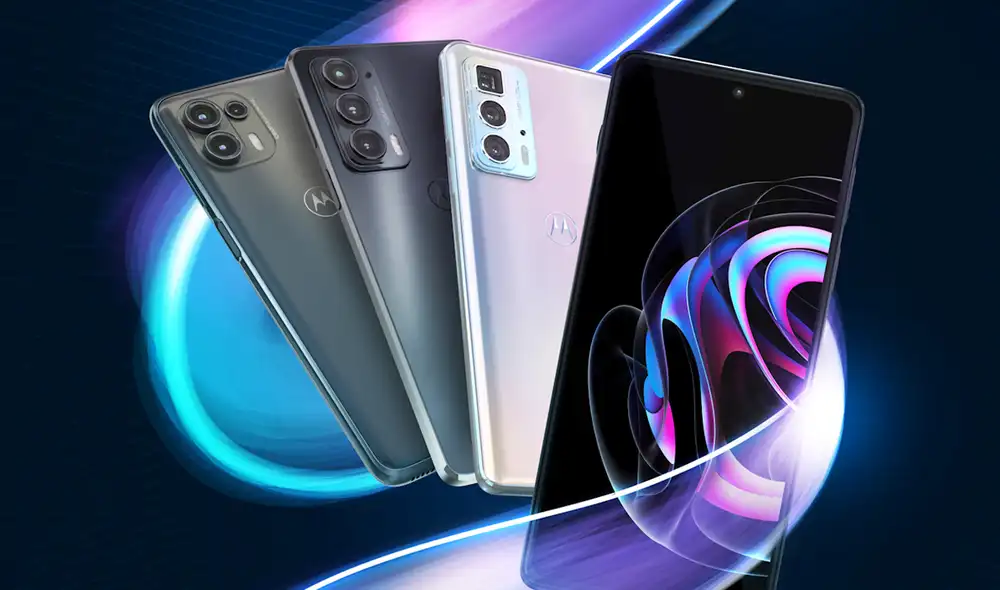 Los tres teléfonos saldrán a la venta a partir de agosto. Foto: Motorola Los tres teléfonos saldrán a la venta a partir de agosto. Foto: Motorola