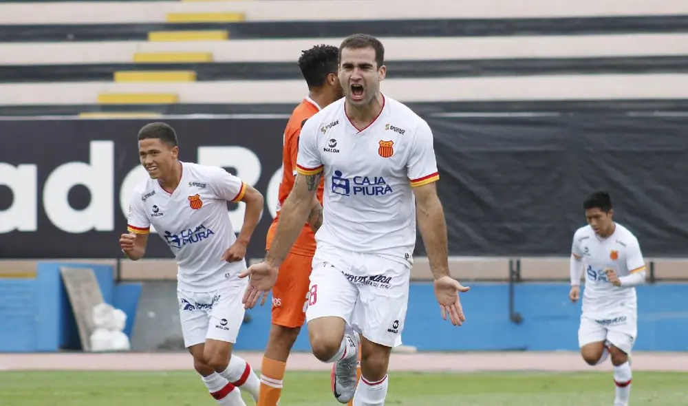 Pallares se encargó de abrir el marcador para Atlético Grau. Foto: Liga de Fútbol Profesional Pallares se encargó de abrir el marcador para Atlético Grau. Foto: Liga de Fútbol Profesional