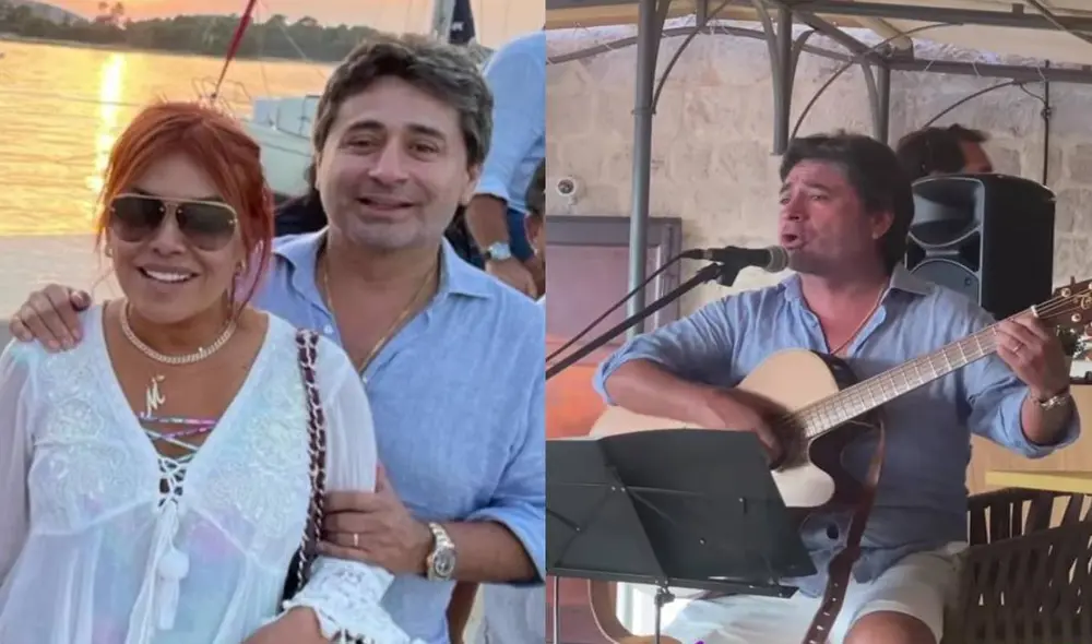 Magaly Medina y Alfredo Zambrano viajaron al viejo continente para unas cortas vacaciones. Foto: Magaly Medina/Instagram