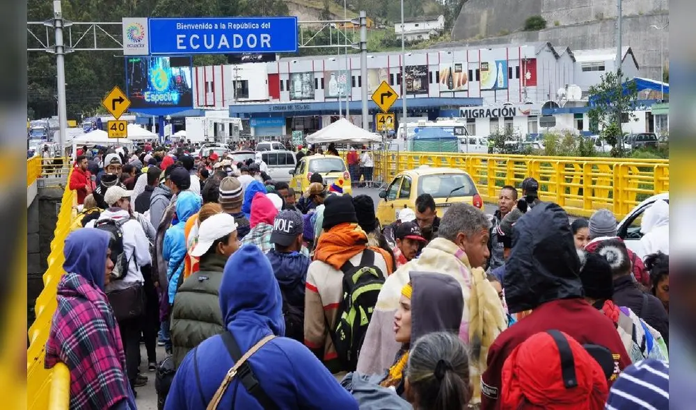 Antes de la pandemia de la OEA, 5.000 venezolanos huían diariamente de su país, según informe de la OEA. Foto: EFE