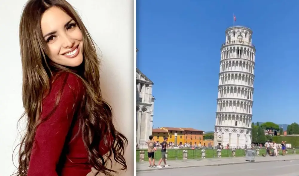"Sé que voy a regresar y voy a visitar tranquilamente”, dijo sobre el poco tiempo que tiene para visitar Italia. Foto: composición/Instagram/Rosángela Espinoza