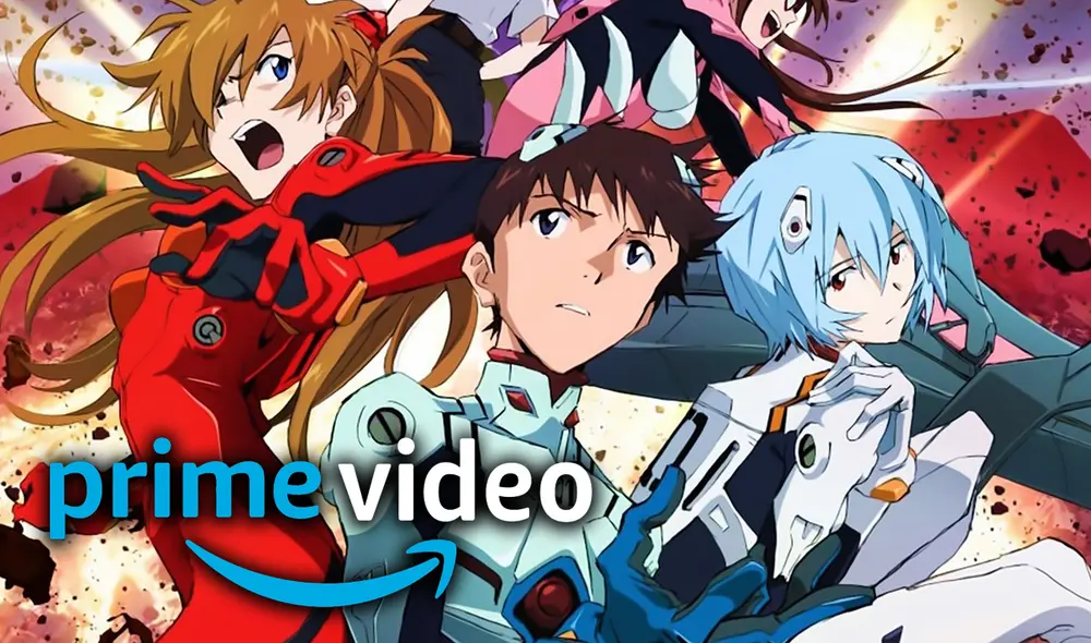 Las cuatro películas de Evangelion resumirán el anime de los 90. Foto: composición / Amazon Prime Video