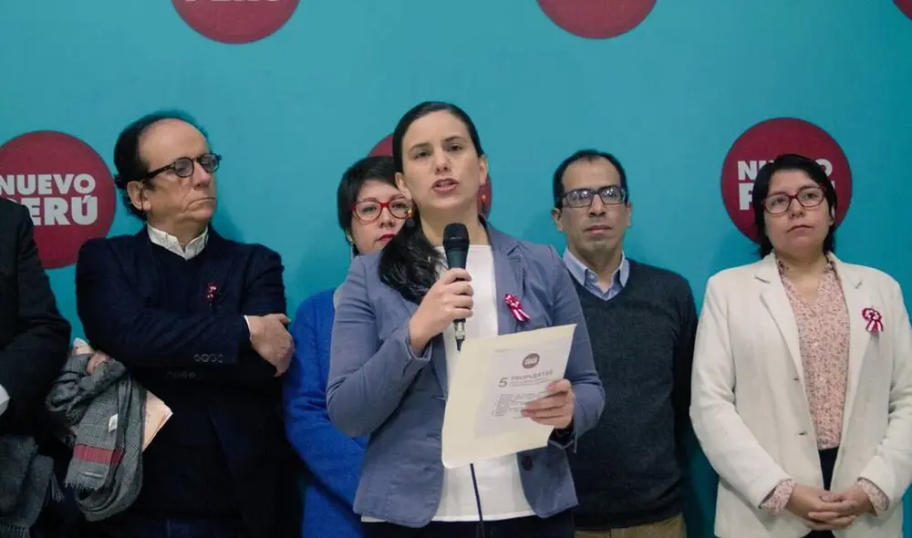 El movimiento político exhortó a la ciudadanía a mantenerse vigilante para asegurar la democracia y garantizar la gobernabilidad. Foto: Twitter de Verónika Mendoza