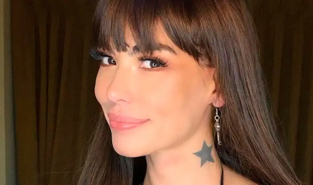 La modelo Angie Jibaja compartió un reflexivo mensaje en redes sociales, luego de ser acusada por Romina Gachoy de no cumplir su rol como madre. Foto: Angie Jibaja / Instagram