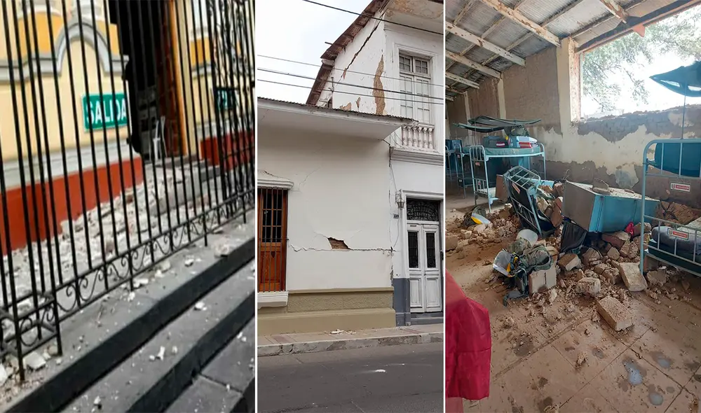 El sismo se registró a las 12.10 p. m. en Piura. Foto: composición/Twitter El sismo se registró a las 12.10 p. m. en Piura. Foto: composición/Twitter