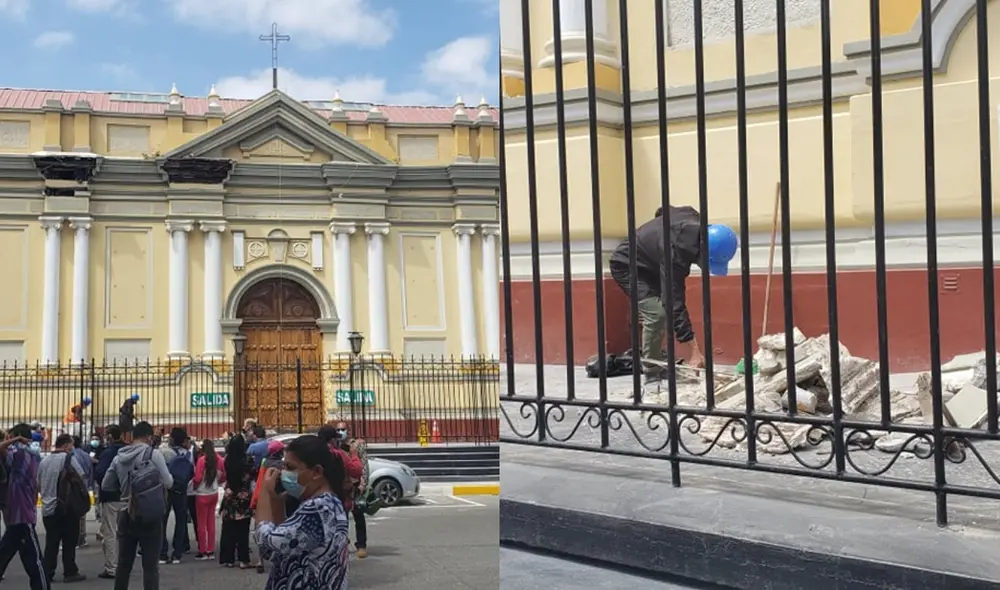 Centro histórico fue el más afectado. Foto: cortesía Héctor Peña
