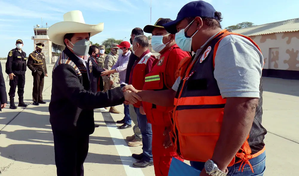 El presidente decidió viajar a Piura para conocer la situación y saber qué decisiones tomar. Foto: Presidencia Perú El presidente decidió viajar a Piura para conocer la situación y saber qué decisiones tomar. Foto: Presidencia Perú