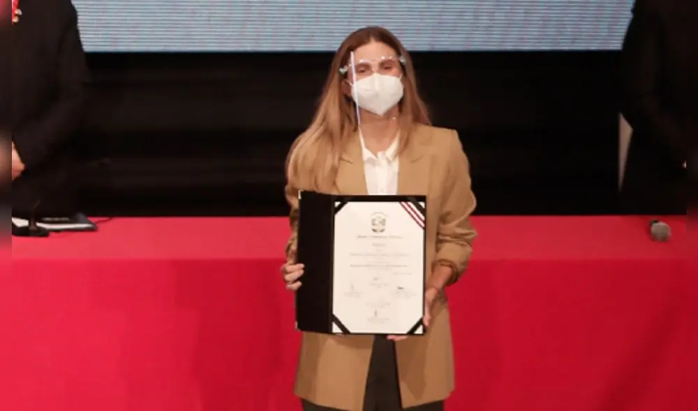 Tudela Gutiérrez fue elegida en los últimos comicios para ser parlamentaria por Avanza País en el periodo 2021-2026. Foto: Antonio Melgarejo