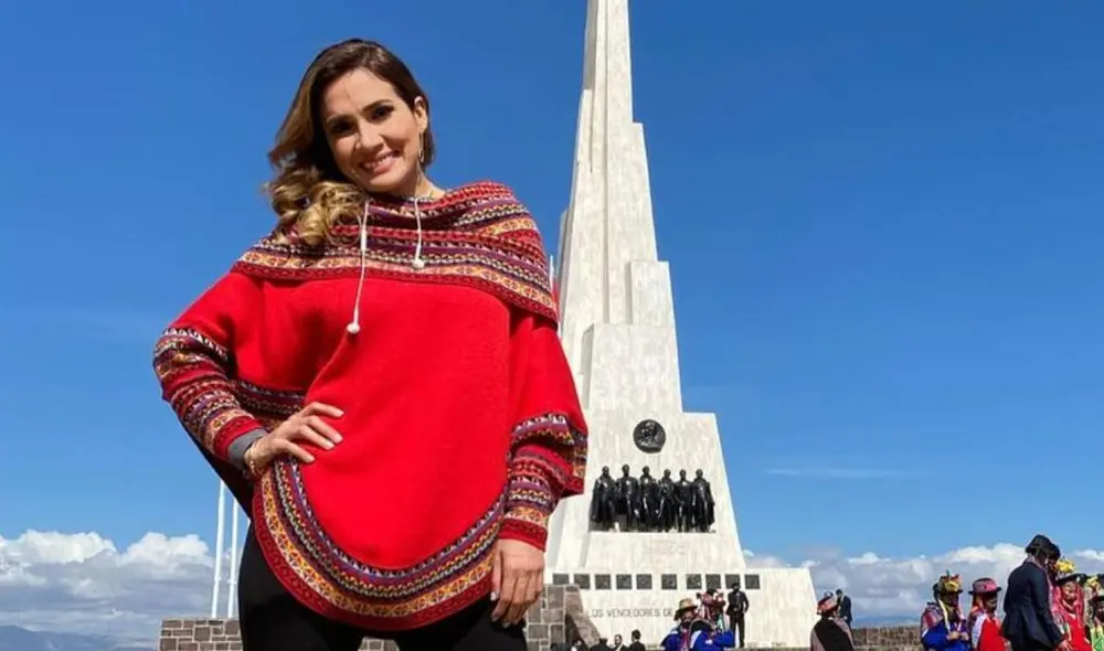 Es la primera vez que la comunicadora visita Ayacucho. Foto: Alvina Ruiz/Instagram Es la primera vez que la comunicadora visita Ayacucho. Foto: Alvina Ruiz/Instagram