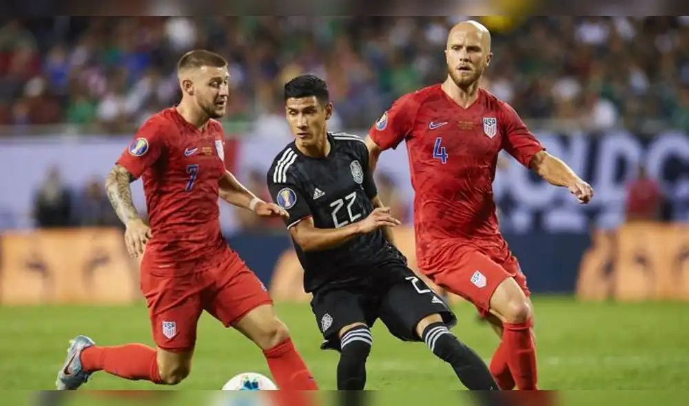México vs. Estados Unidos juegan este domingo desde las 7.30 p. m. (hora peruana). Foto: EFE México vs. Estados Unidos juegan este domingo desde las 7.30 p. m. (hora peruana). Foto: EFE