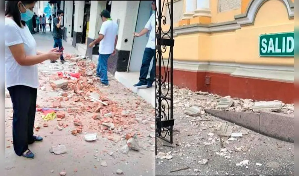 Movimiento telúrico se registró cerca del medio día. Foto: composición/COEN Movimiento telúrico se registró cerca del medio día. Foto: composición/COEN