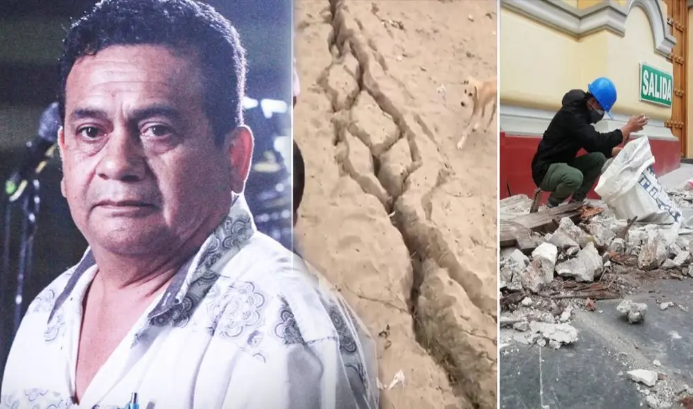 Tony Rosado lamenta que Piura haya sido azotado por un fuerte sismo en medio de la pandemia. Foto: composición archivo/ La República, captura/Twitter Tony Rosado lamenta que Piura haya sido azotado por un fuerte sismo en medio de la pandemia. Foto: composición archivo/ La República, captura/Twitter