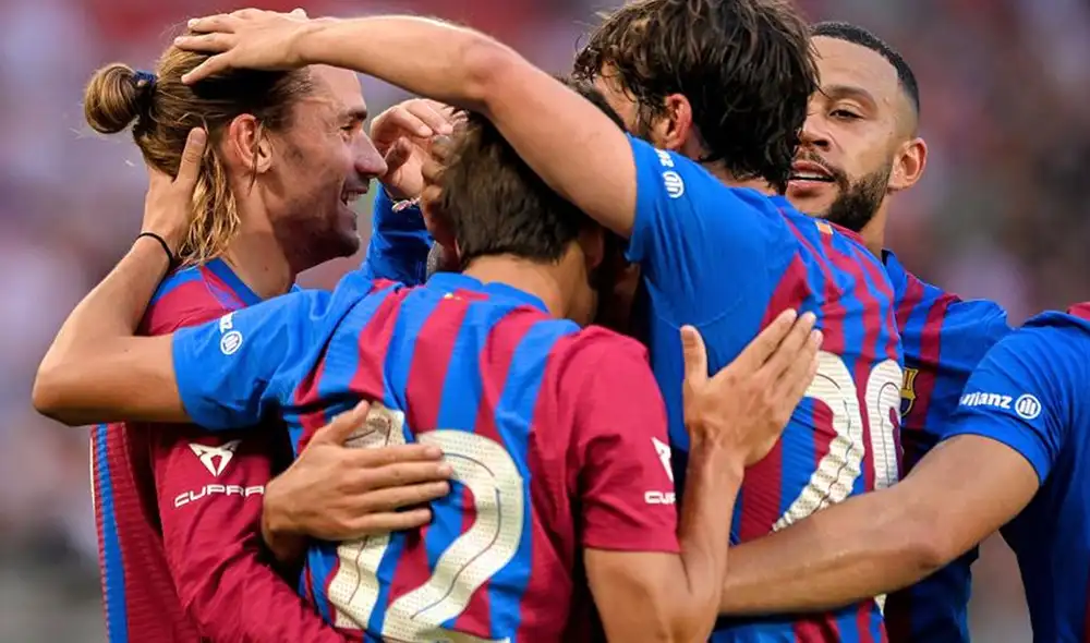 Barcelona disputó su tercer amistoso en Alemania. Foto: EFE