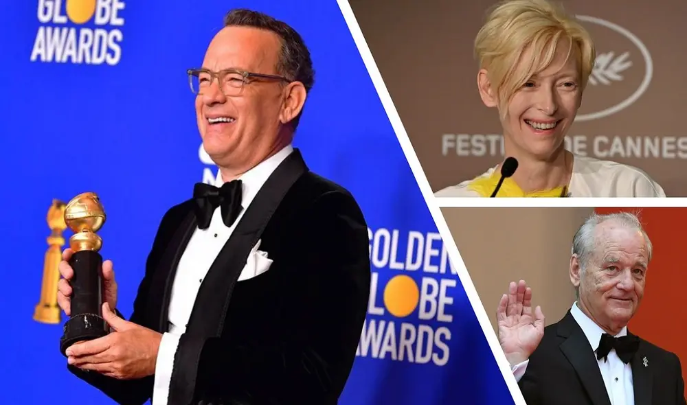 La película constituye la primera colaboración entre Tom Hanks y Wes Anderson. Foto: composición/AFP