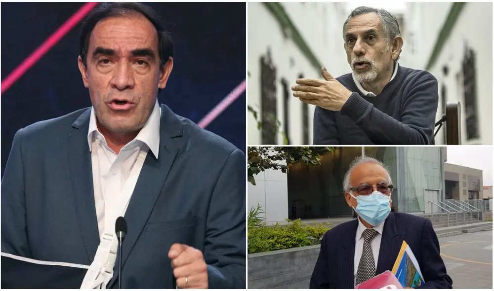 Yonhy Lescano considera como buena señal que Pedro Francke, Aníbal Torres y Juan Carrasco integren el gabinete magisterial. Foto: composición/La República