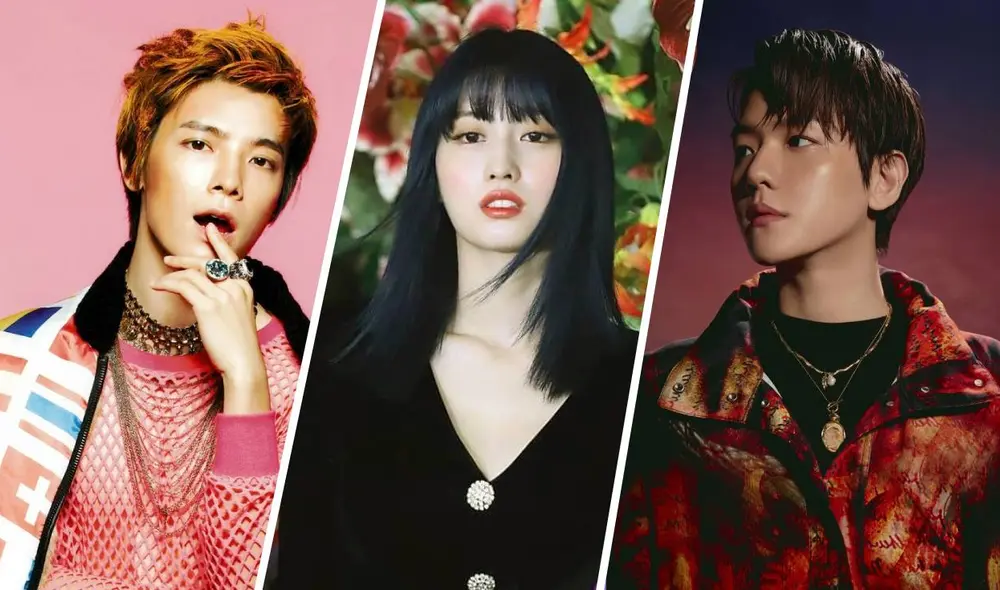 Corea del Sur ganó 3-2 a Japón. Sonaron en la playlist del encuentro de vóley femenil SUJU, TWICE y otras agrupaciones. Foto: composición SM/JYP