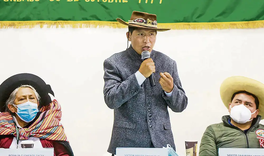 Respaldo. Maita reconoció el apoyo de las organizaciones. Foto: difusión Respaldo. Maita reconoció el apoyo de las organizaciones. Foto: difusión