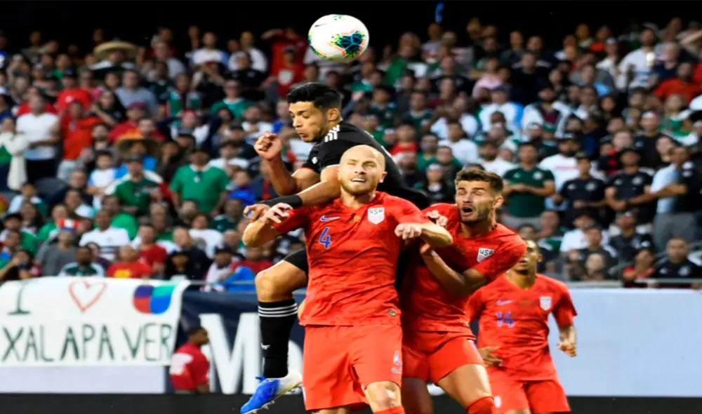 Las selecciones de México y Estados Unidos chocarán en la gran final de la Copa de Oro el 1 de agosto. Foto: EFE Las selecciones de México y Estados Unidos chocarán en la gran final de la Copa de Oro el 1 de agosto. Foto: EFE