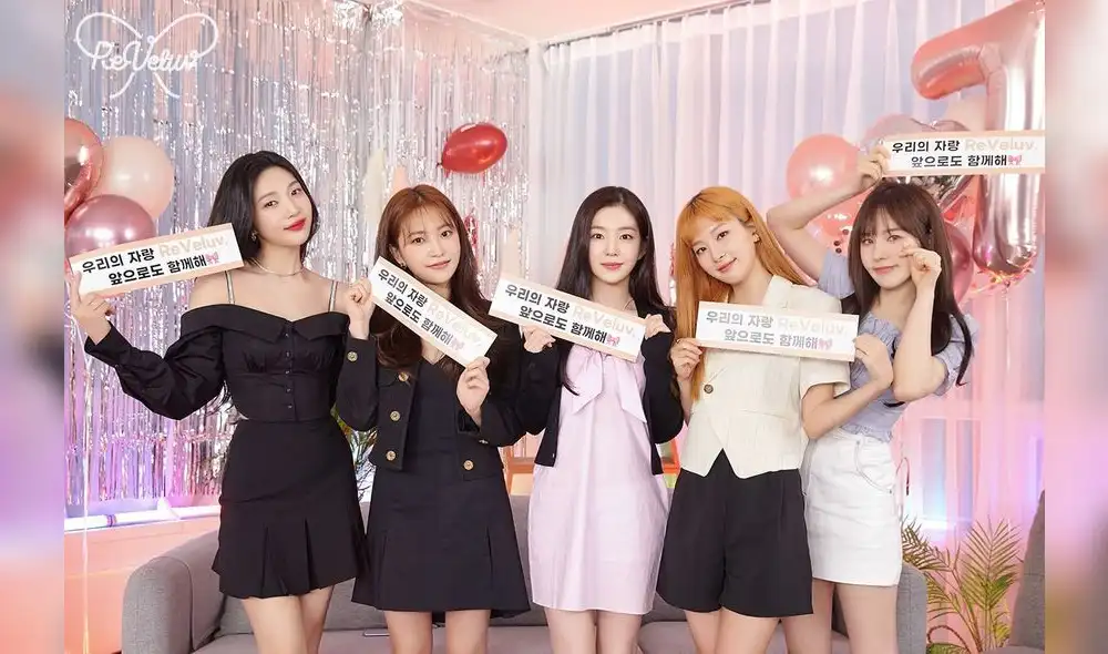 Joy, Yeri, Irene, Seulgi y Wendy son las integrantes de Red Velvet. Foto: SM