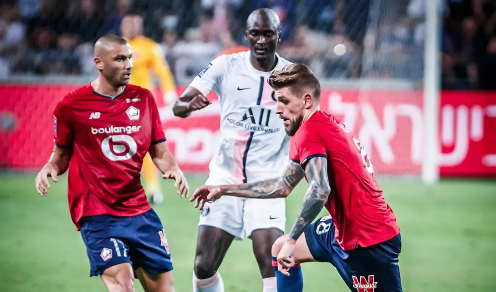 Lille gana su primera Supercopa de Francia. Foto: Twitter Ligue 1 Lille gana su primera Supercopa de Francia. Foto: Twitter Ligue 1