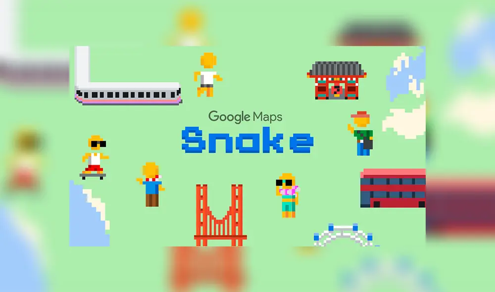 La mítica serpiente puede convertirse en el tren bala de Tokio, el autobús de dos pisos en Londres o el teleférico de San Francisco. Foto: Google