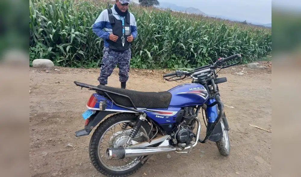 El vehículo fue trasladado a la comisaría de Chao para continuar con las investigaciones. Foto: radio Ke Buena El vehículo fue trasladado a la comisaría de Chao para continuar con las investigaciones. Foto: radio Ke Buena