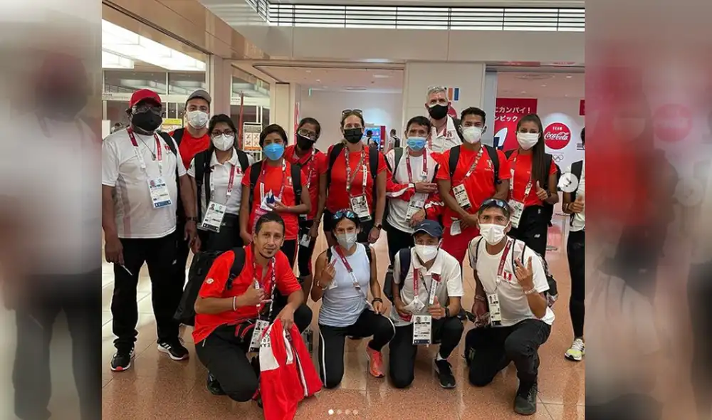 Delegación peruana de marcha y maratón rumbo a Sapporo. Foto: Instagram Jessica Galdós Delegación peruana de marcha y maratón rumbo a Sapporo. Foto: Instagram Jessica Galdós