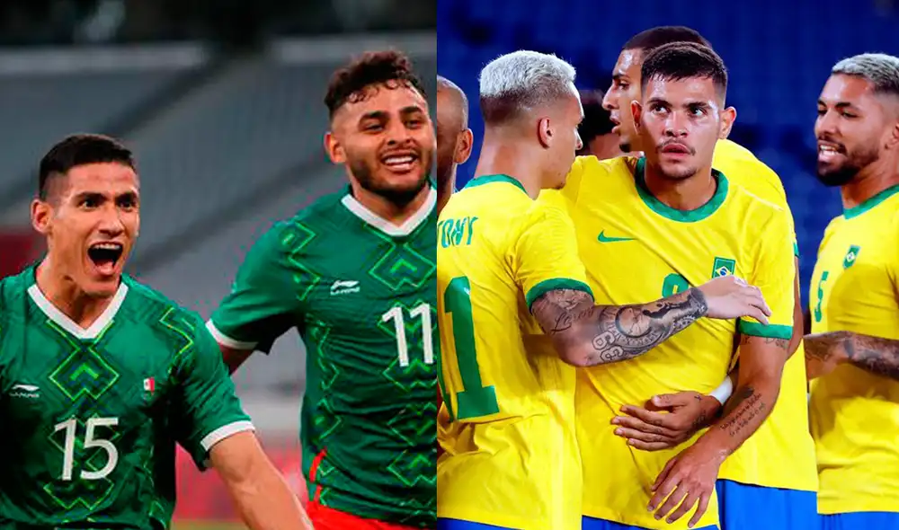 Brasil y México definirán su pase a la gran final de los Juegos Olímpicos desde las 3.00 a. m. (hora peruana). Foto: AFP.