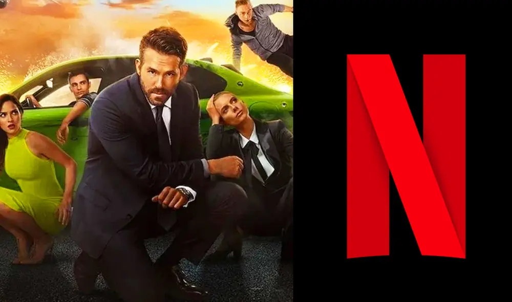 Ryan Reynolds cargo con el papel protagónico del film de acción. Foto: composición / Netflix