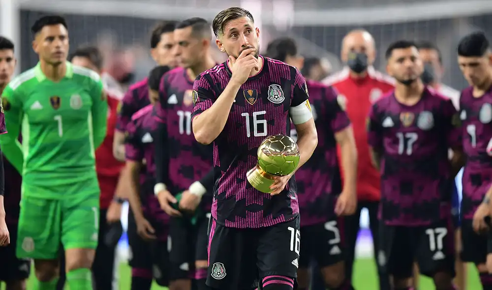 México cayó por lo mínimo ante Estados Unidos en la final de la Copa Oro 21. Foto: AFP
