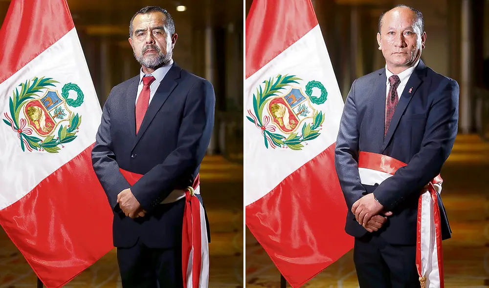 Iber Maraví, ministro de Trabajo, y Juan Silva, ministro de Transporte. Cuestionados por sanciones, multas y denuncias. Fotos: composición LR Iber Maraví, ministro de Trabajo, y Juan Silva, ministro de Transporte. Cuestionados por sanciones, multas y denuncias. Fotos: composición LR