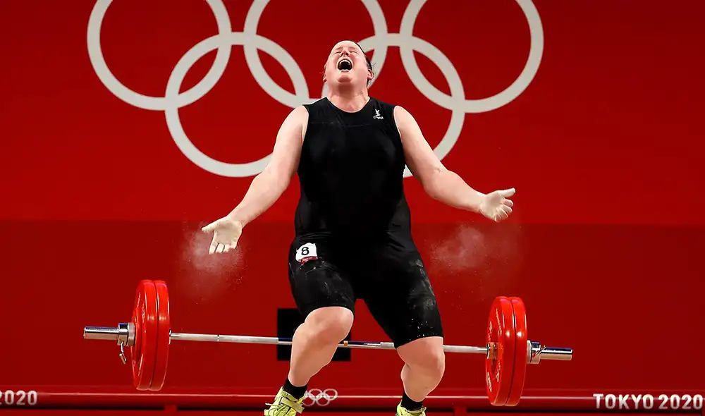 Pese a no ubicarse en un buen puesto, Hubbard agradeció el apoyo del COI por permitir su participación en los Juegos. Foto: EFE Pese a no ubicarse en un buen puesto, Hubbard agradeció el apoyo del COI por permitir su participación en los Juegos. Foto: EFE
