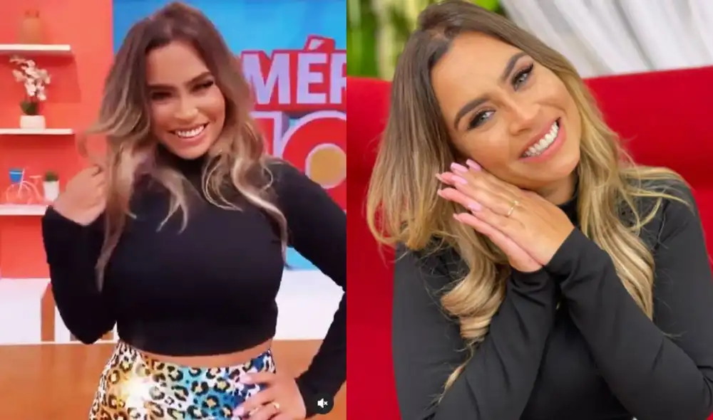 Ethel Pozo emocionada por su próximo matrimonio con Julián Alexander. Foto: captura de América TV/ GV Producciones