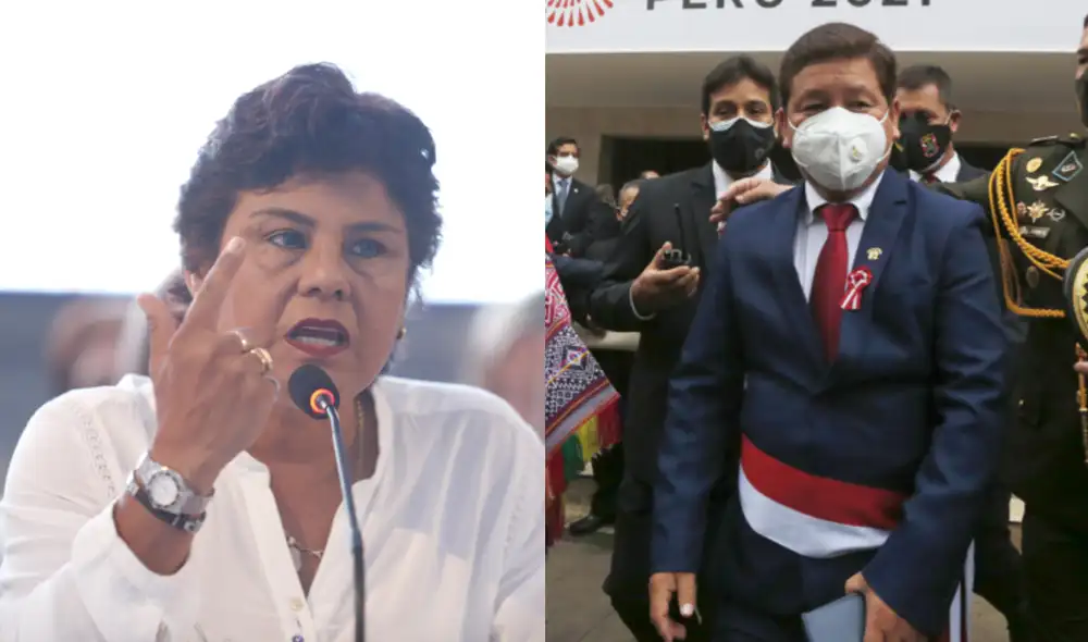 La congresista Norma Yarrow no se reunirá con el premier Guido Bellido. Foto: GLR La congresista Norma Yarrow no se reunirá con el premier Guido Bellido. Foto: GLR