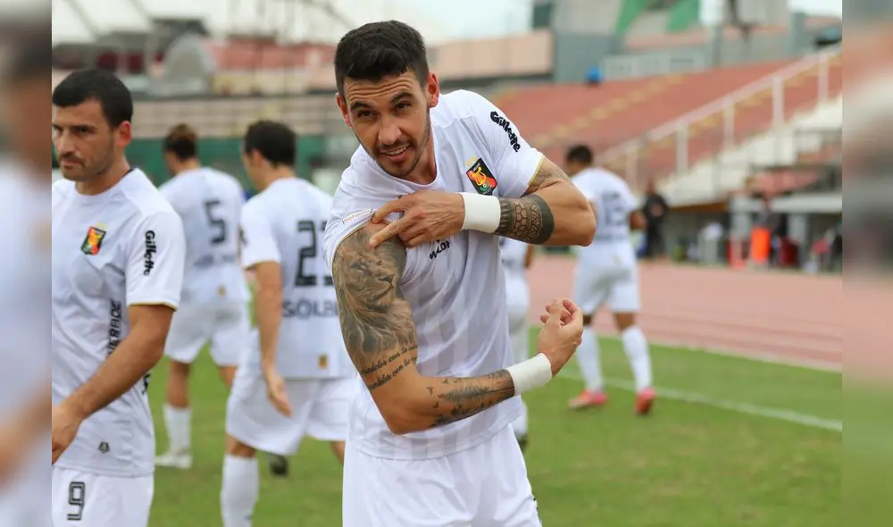 Fabio Pereyra fue uno de los goleadores en partido contra Binacional. Foto: Liga 1 Fabio Pereyra fue uno de los goleadores en partido contra Binacional. Foto: Liga 1