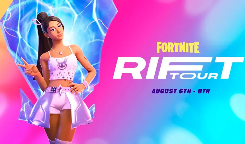 El show de Ariana Grande en Fortnite tendrá un escenario mágico jamás visto en el Battle Royale. Foto: Epic Games