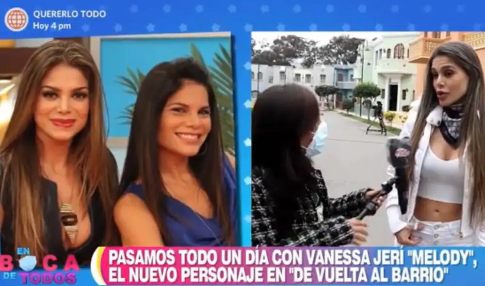 Vanessa Jerí felicitó a Sandra Arana tras enterarse de que es abuela. Foto: captura de América TV Vanessa Jerí felicitó a Sandra Arana tras enterarse de que es abuela. Foto: captura de América TV
