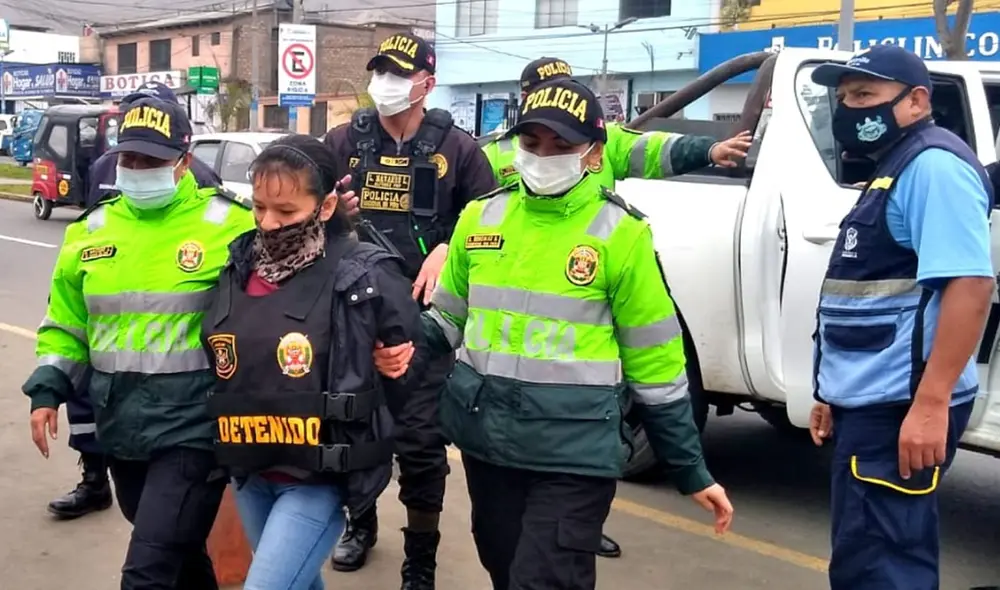 Procesada fue intervenida en la urbanización Antonia Moreno de Cáceres. Foto: Municipalidad de Ventanilla Procesada fue intervenida en la urbanización Antonia Moreno de Cáceres. Foto: Municipalidad de Ventanilla