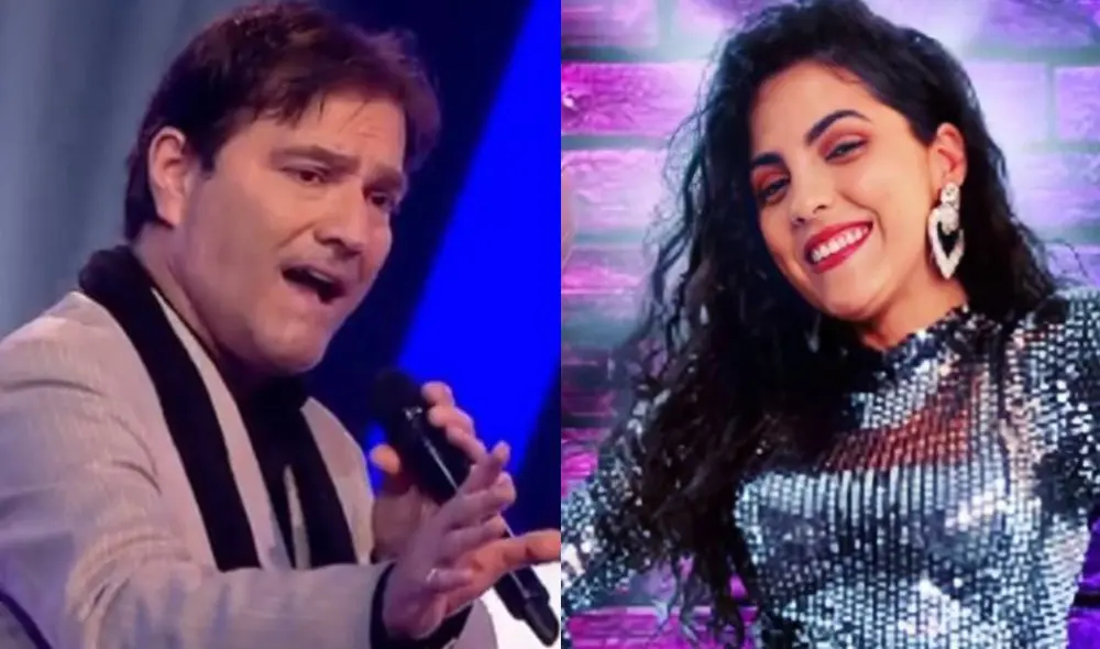 Fernando Alcalde y Oriana Montero se enfrentaron en los knockouts de La voz Perú. Fotos: Latina