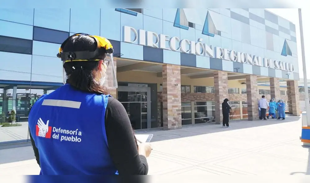 Entidad convocó a director de la Diresa Tacna a una reunión. Foto: Defensoría del Pueblo Entidad convocó a director de la Diresa Tacna a una reunión. Foto: Defensoría del Pueblo