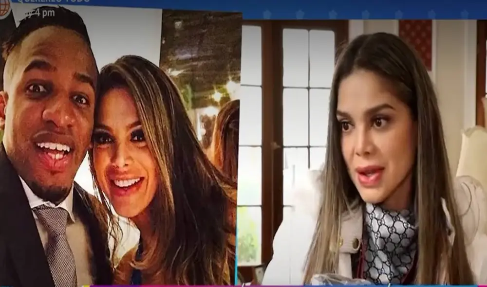 Vanessa Jerí contó que su hija y Jefferson Farfán se llevan muy bien. Foto: captura América Tv